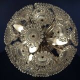 Floor lamp with tulip base from Sölken Leuchten, 1960s.