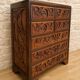 Commode / chiffonnier asiatique en bois sculpté – XXe siècle ( omb)