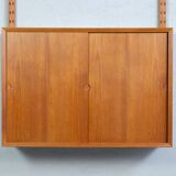 Danish Teak Wall Unit by Poul Cadovius 60s MidCentury Design
