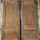 Pair of antique French oak doors – Late 19th century