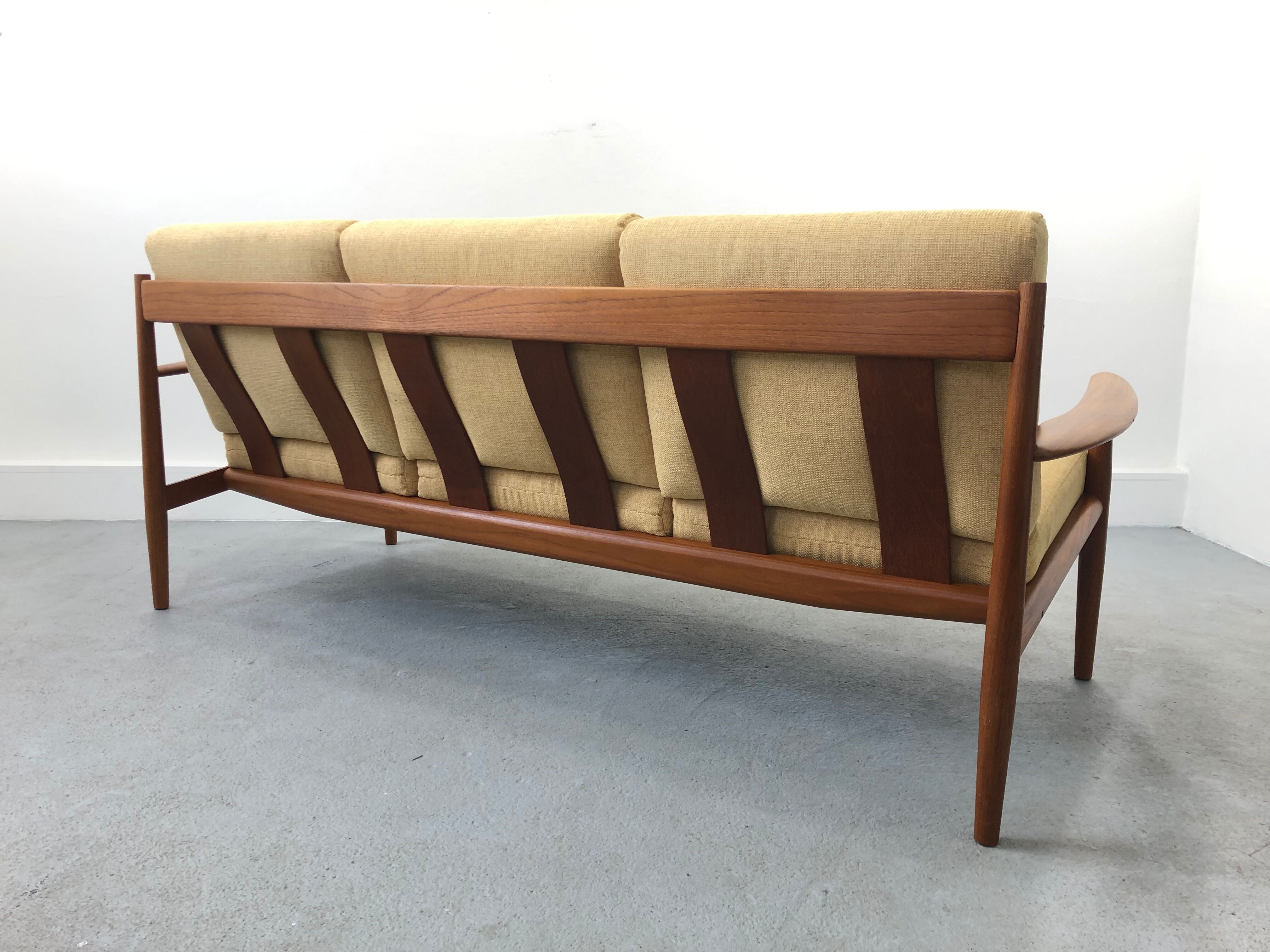 Danish teak sofa by Grete Jalk for France & SÃ¸n / France & Daverkosen