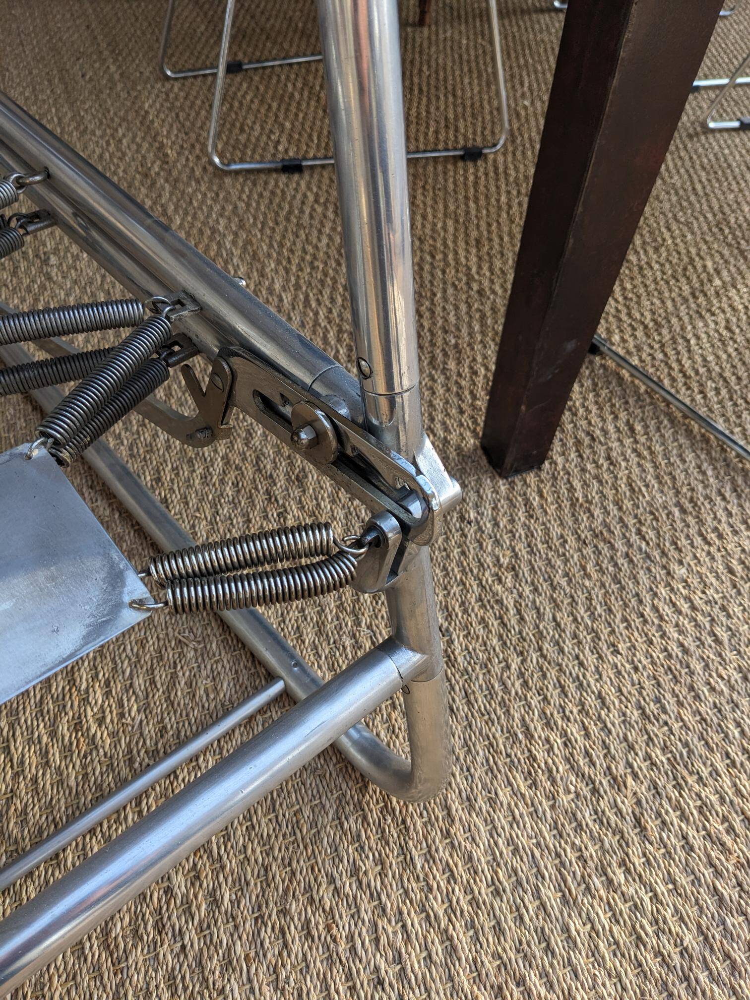 Modernist armchair by F. CARUELLE