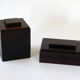 Pair of wooden Art Deco boxes