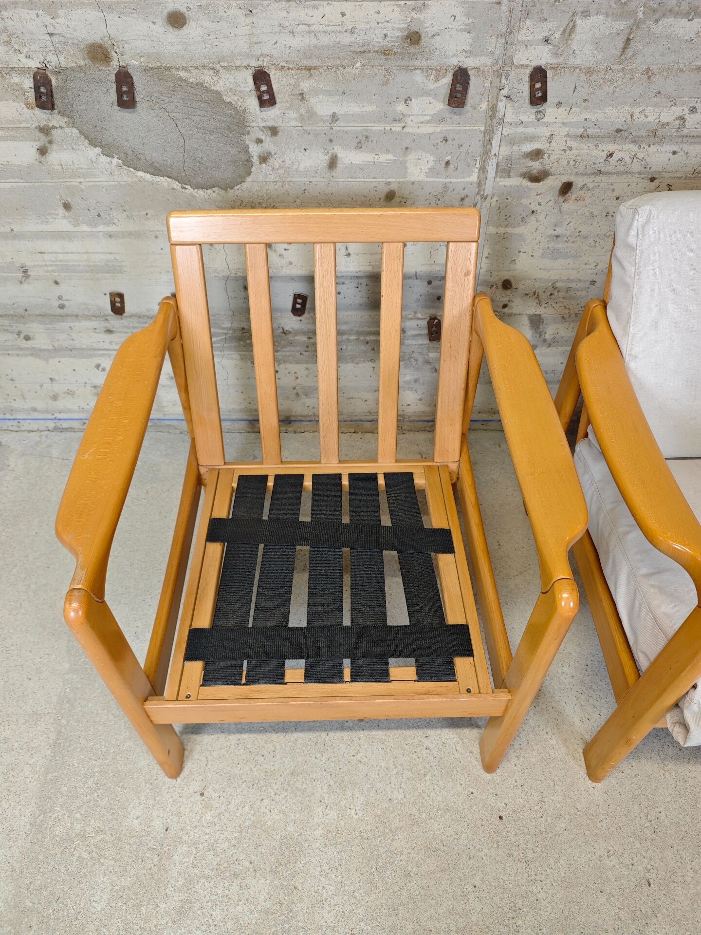 Paire de fauteuils vintage 