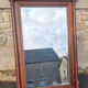 Large mirror Trumeau, wood, vintage, Henri II