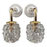 Bubble glass wall lights