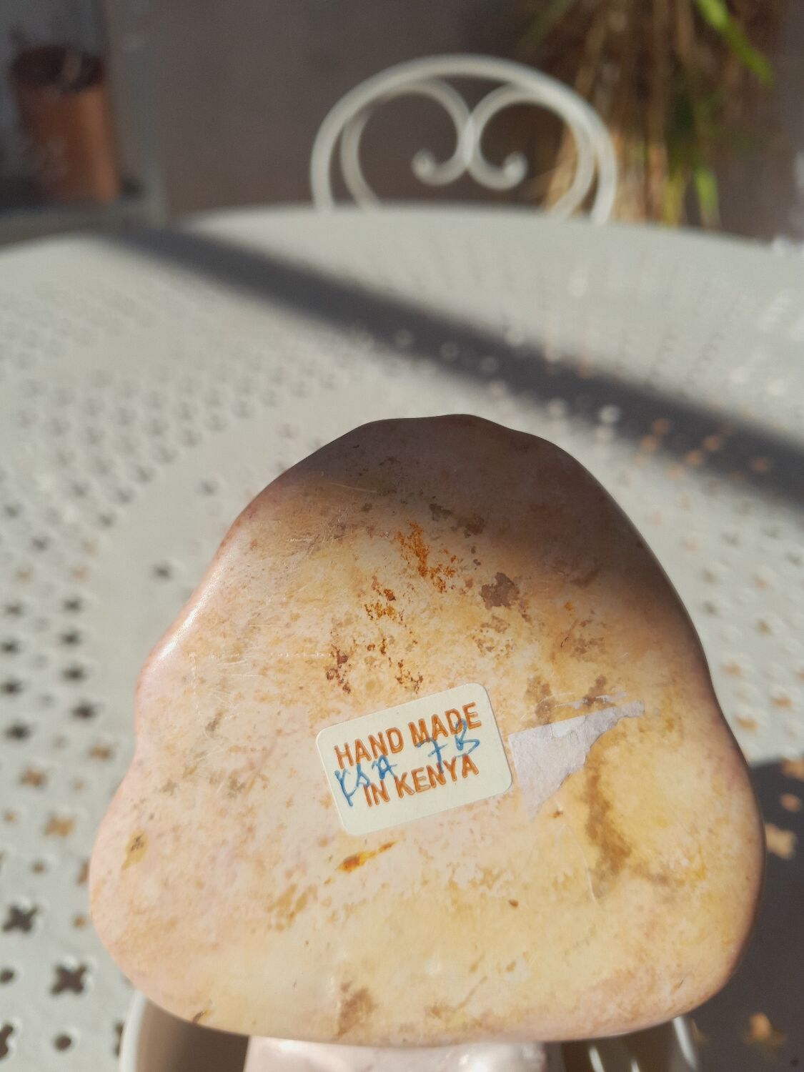 Kisii stone figurine, paperweight