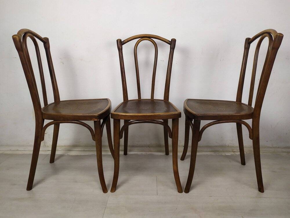 Thonet bistro chairs, set of 6