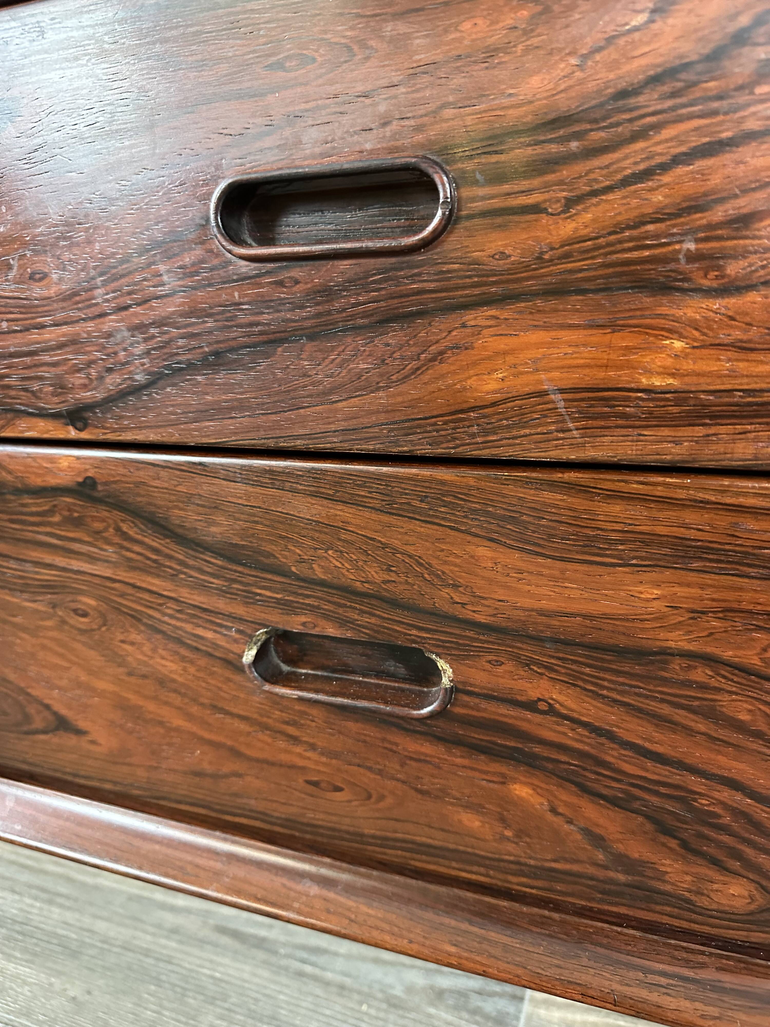 1960s 1970s Rio Rosewood Desk by Arne Vodder for Sibast Furniture