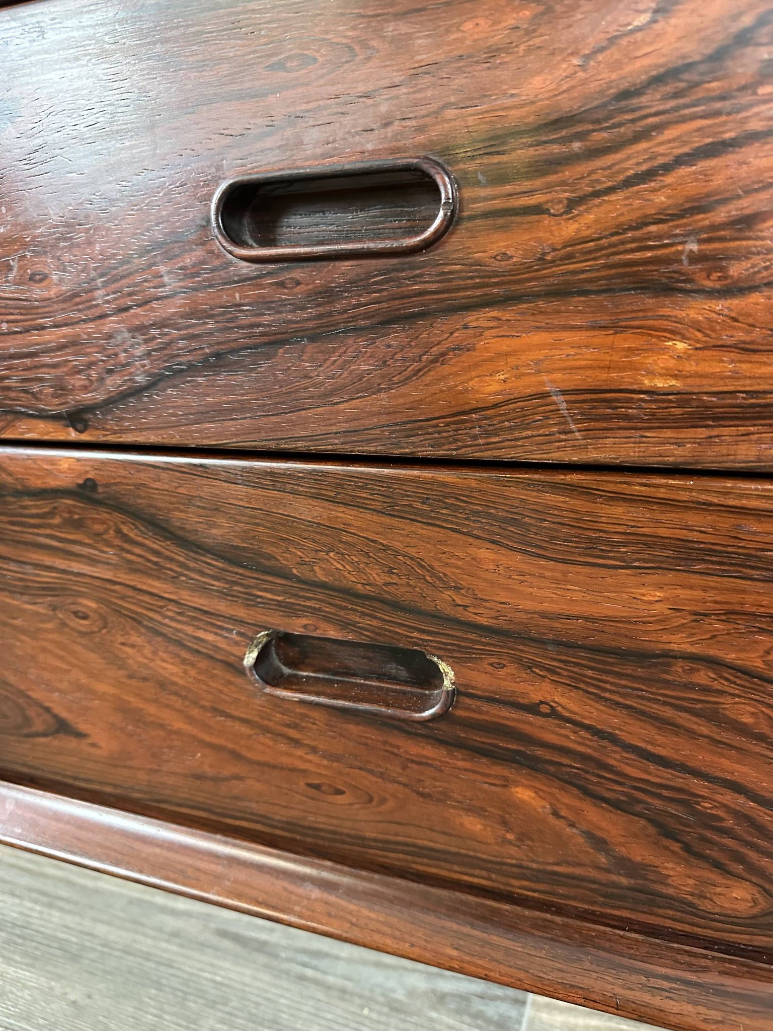1960s 1970s Rio Rosewood Desk by Arne Vodder for Sibast Furniture