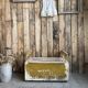 Patinated children's storage bench (renovated)