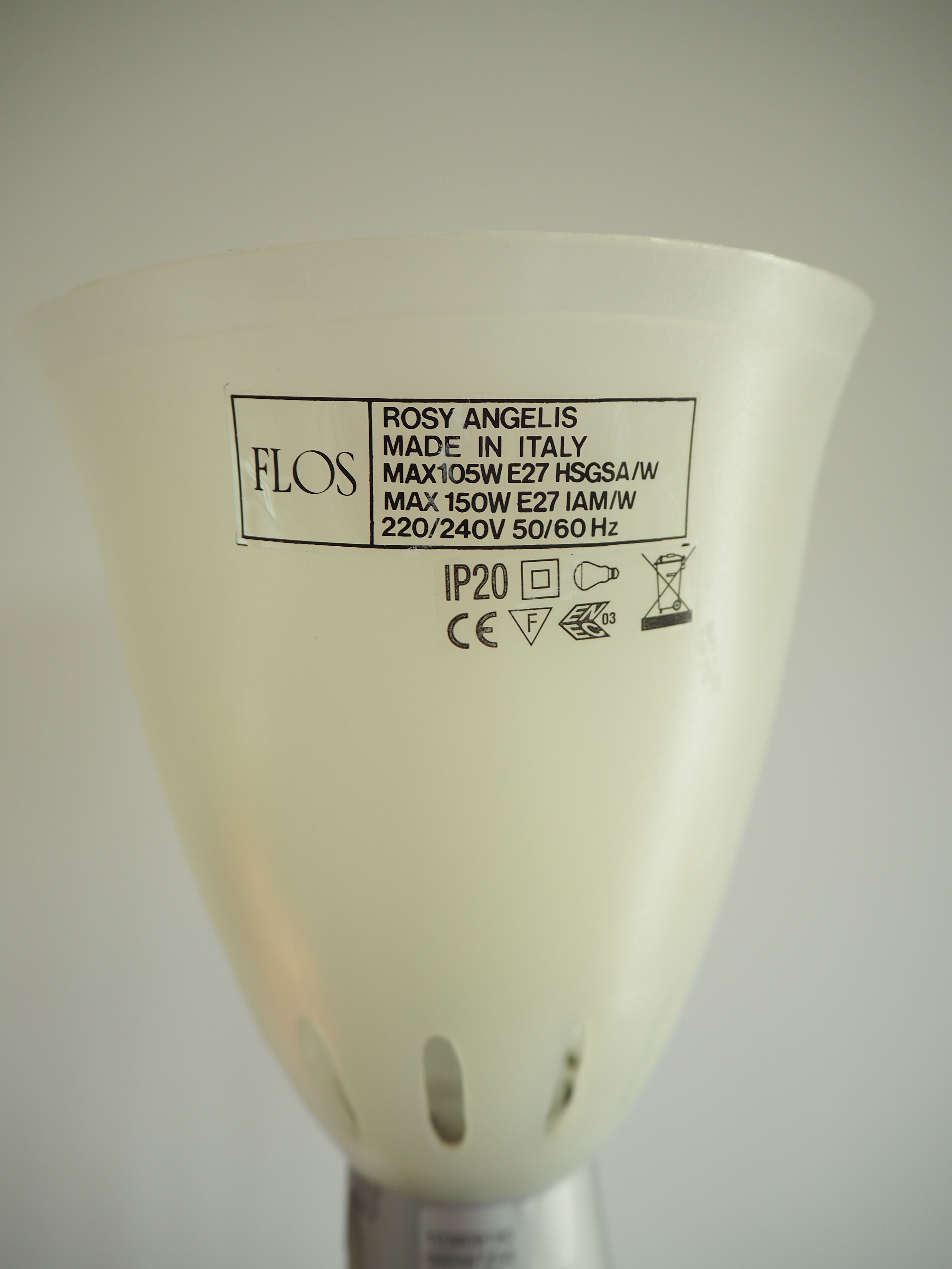 rosy angelis floor lamp by Philippe Starck