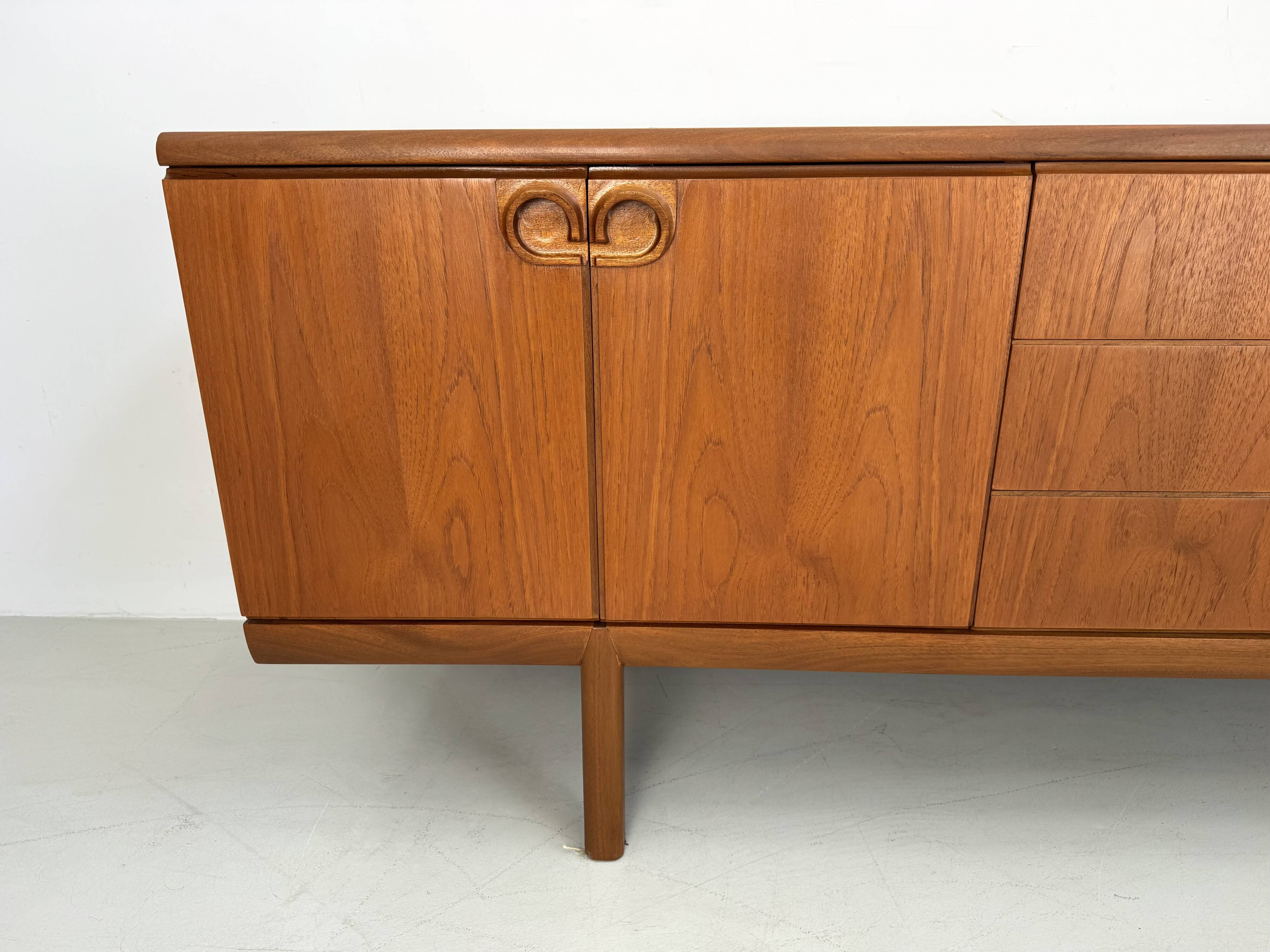 Unique vintage McIntosh sideboard designed by T. Robertson from the 1960s.