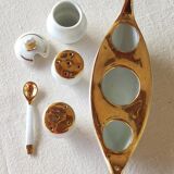 Condiment service - saleron- in Paris porcelain