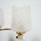 Vintage brass and glass wall apply edited by Maison Arlus