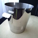 Létang and Rémy stainless steel champagne bucket