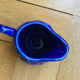 Blue barbotine cream jug Onnaing