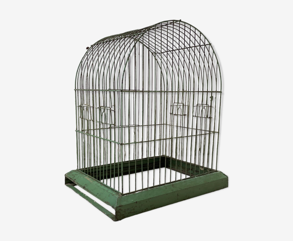 Cage métallique décorative