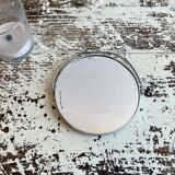 Round barber mirror 12.5 cm