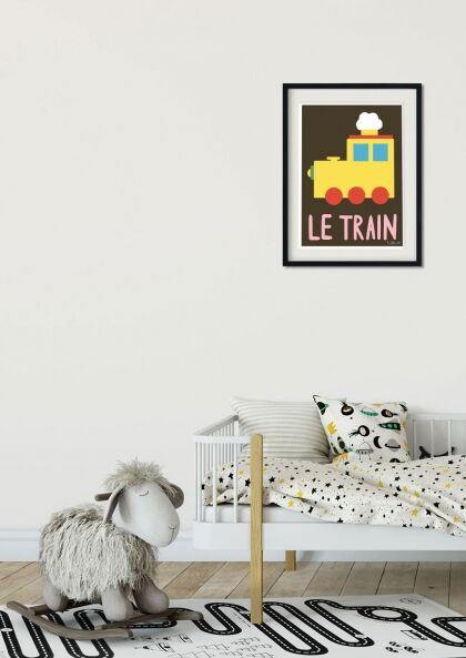 Poster kids Train - A3