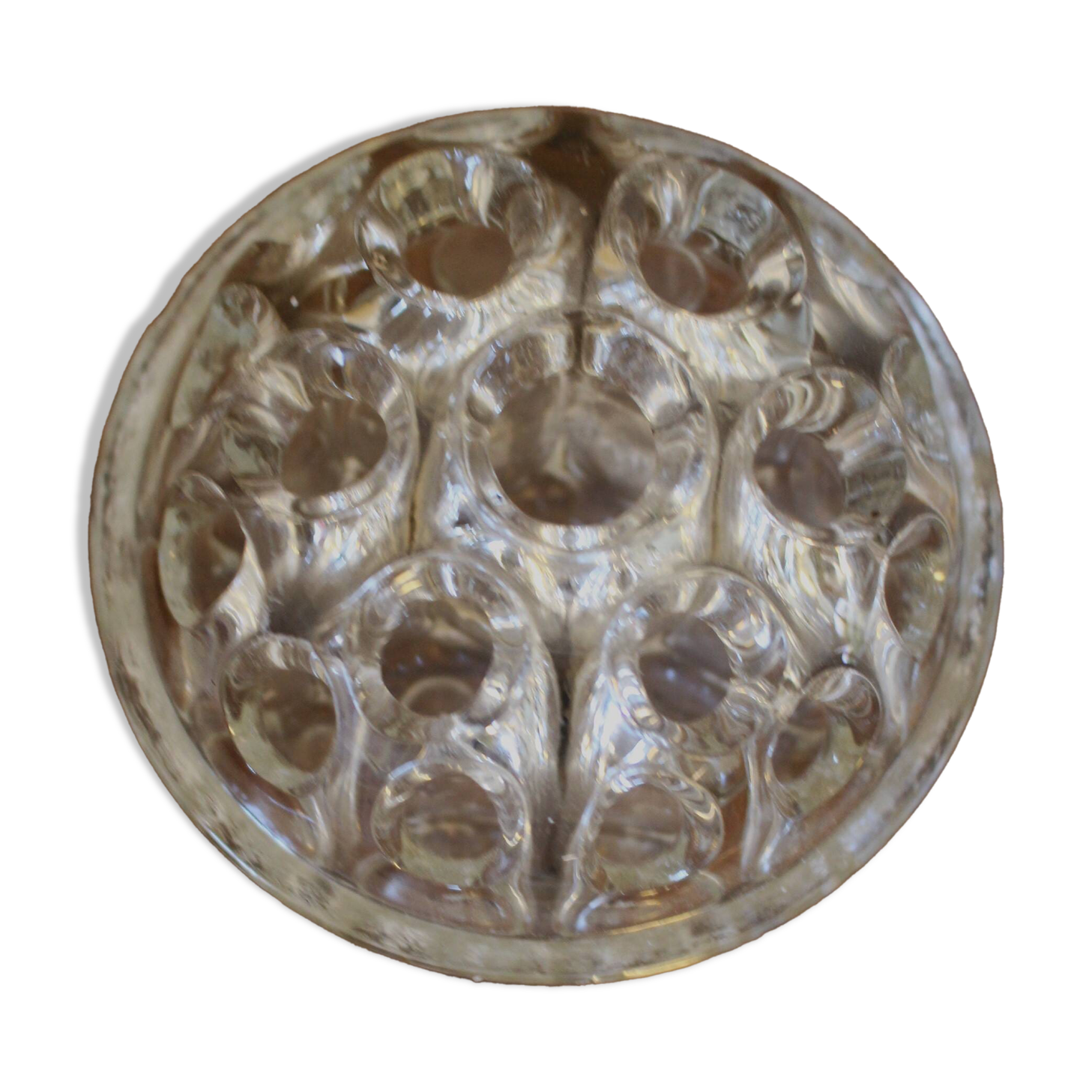 Pique Fleurs rond 19 soliflores vintage