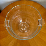 Vintage glass champagne bucket