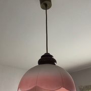 Suspension vintage verre