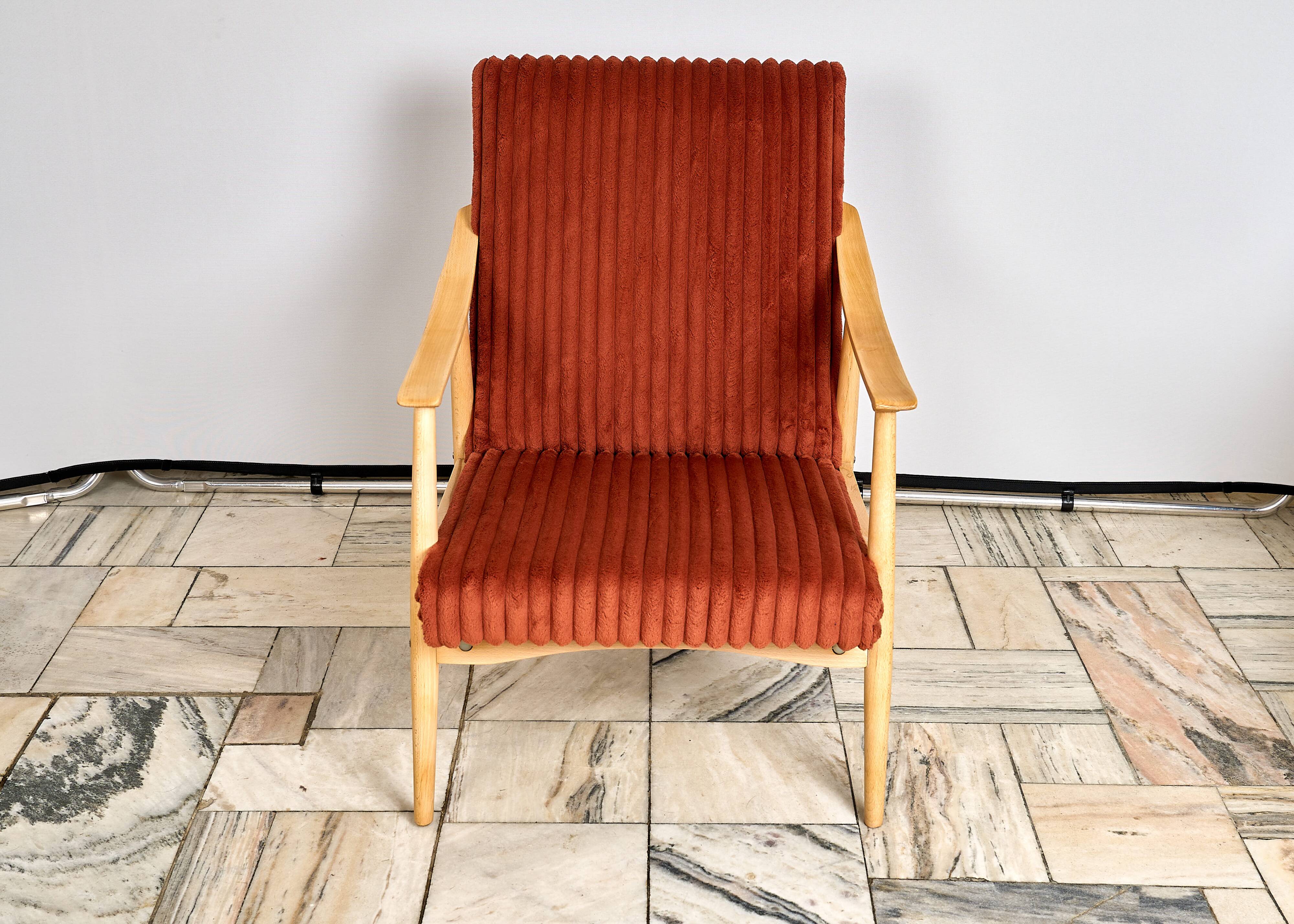 Armchair designed by F.Jirak for TATRA Czechoslovakia 1960