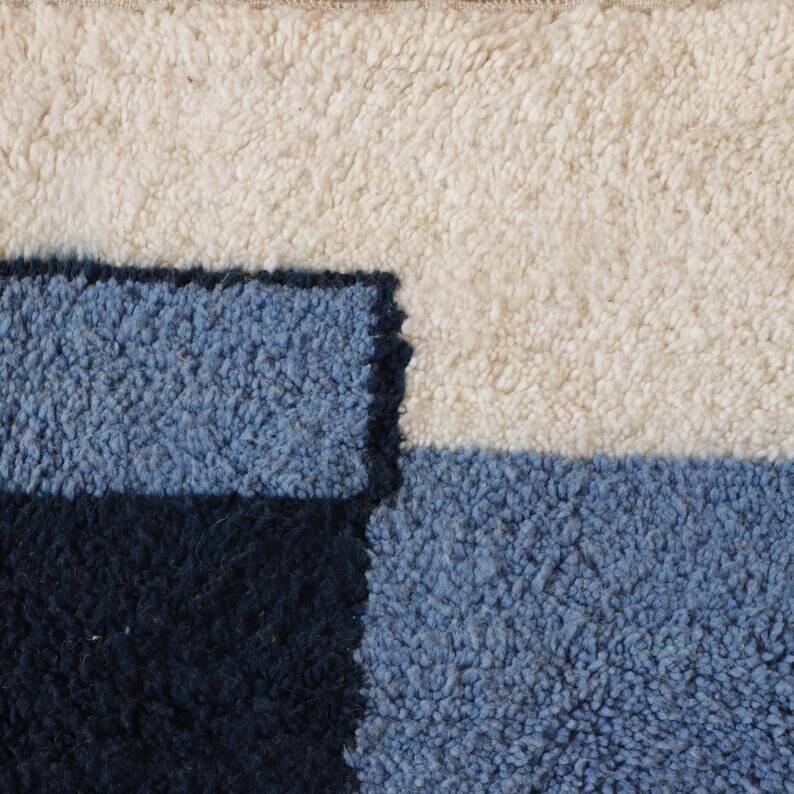 Tapis beni ouraine tissè main traditionnelle taille 150 x 250 cm