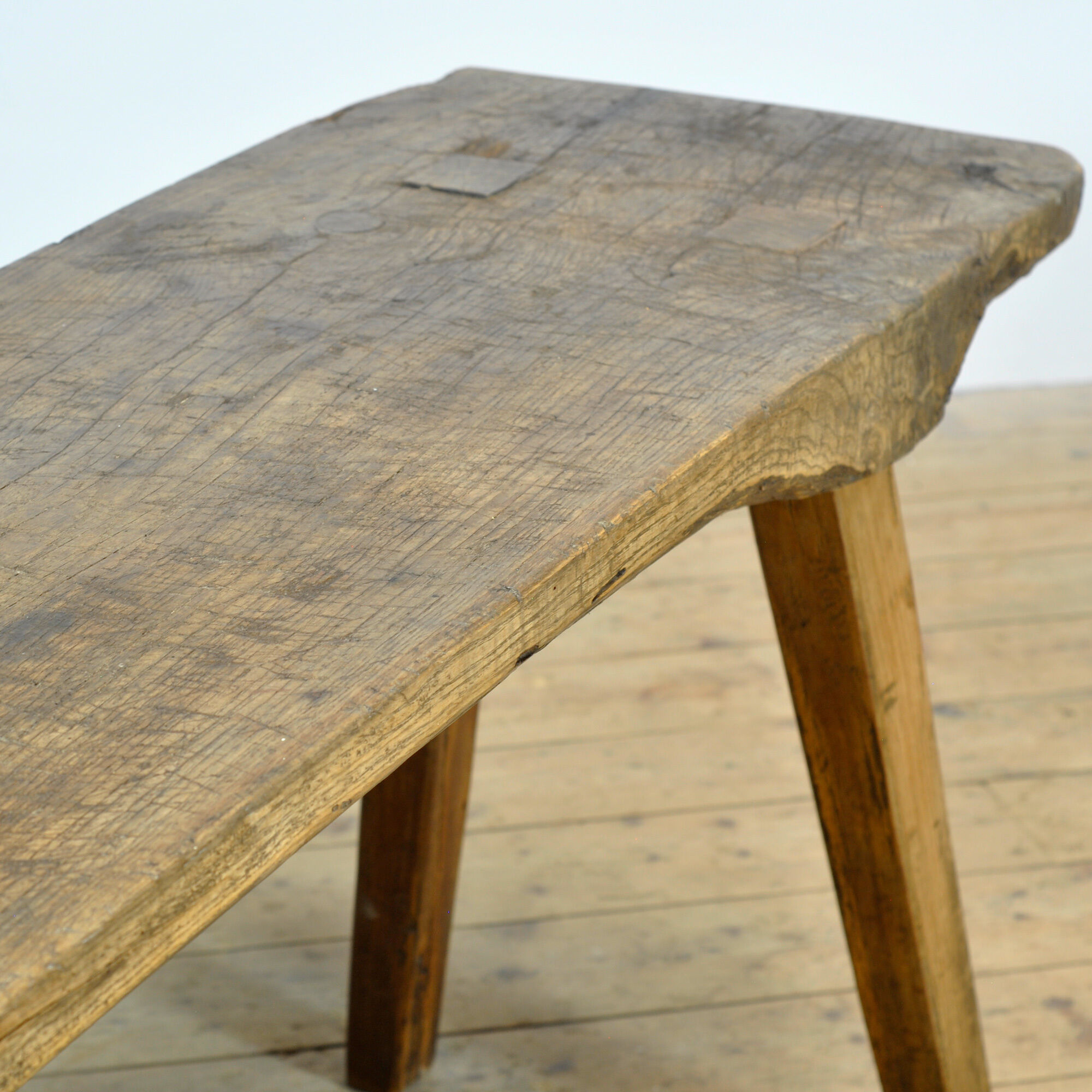 Oak butcher’s table, circa 1920