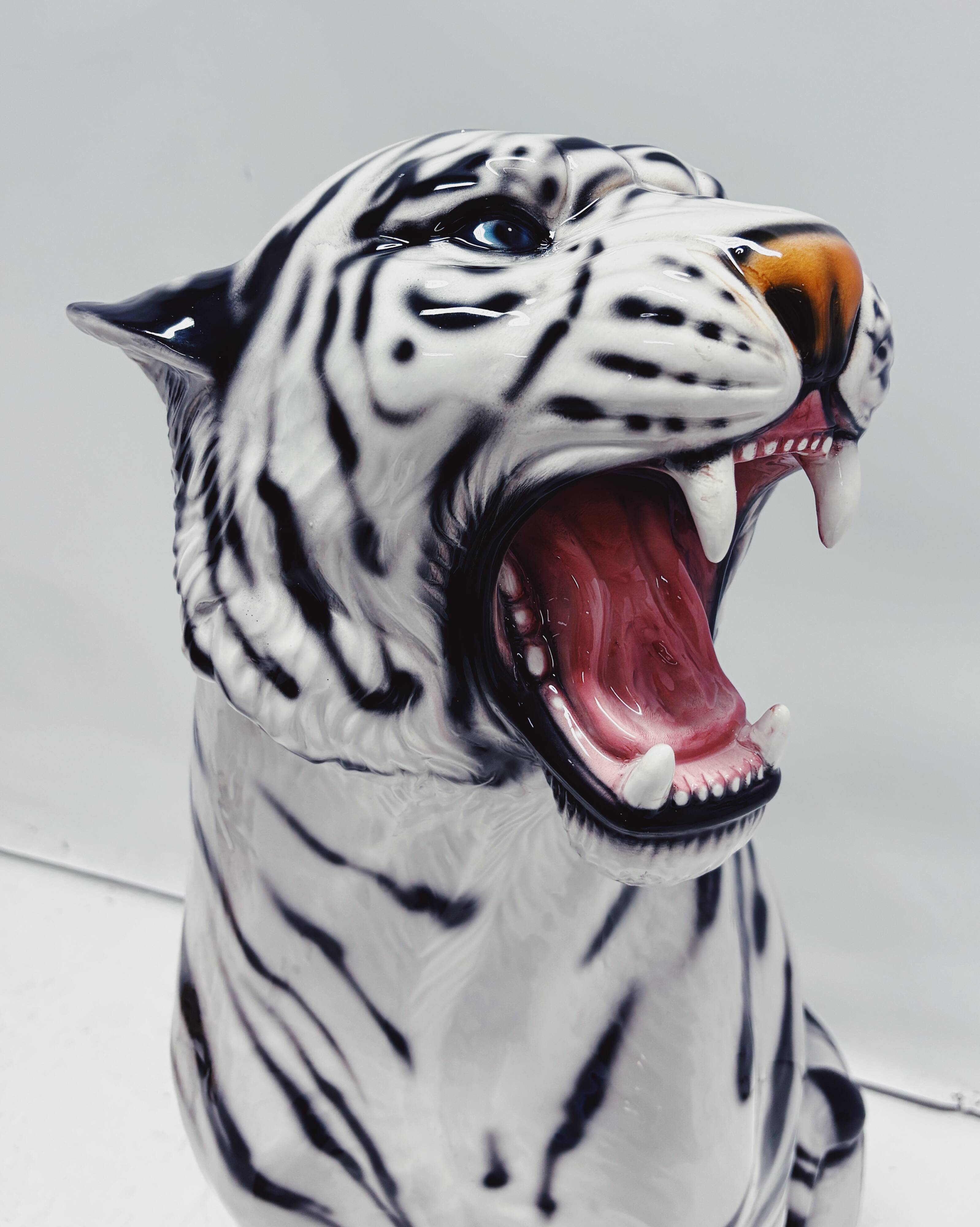 Céramique Tigre Blanc