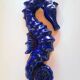 Pair of ceramic seahorses