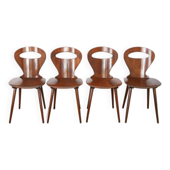 4 Baumann Fourmi Chairs - Restored