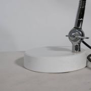 Lampe de bureau vintage du milieu du siècle avec loupe, années 1970