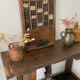 Old wooden workbench