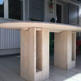 travertine table space model Roset line