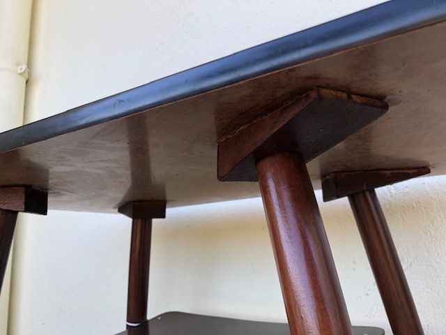 Vintage Compass Table Formica Tray