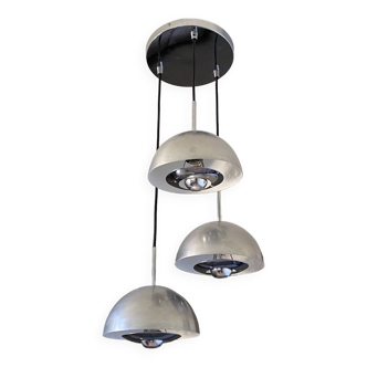 Jean GANDELIN waterfall pendant light. 1970. Space age.