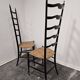 Chaises échelle Paolo Buffa pour Chiavari, Italie années 1950