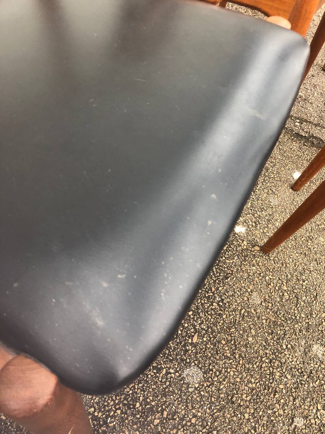 Lot 6 Scandinavian Teak chairs by Johannes Andersen Samcom Circa 1960