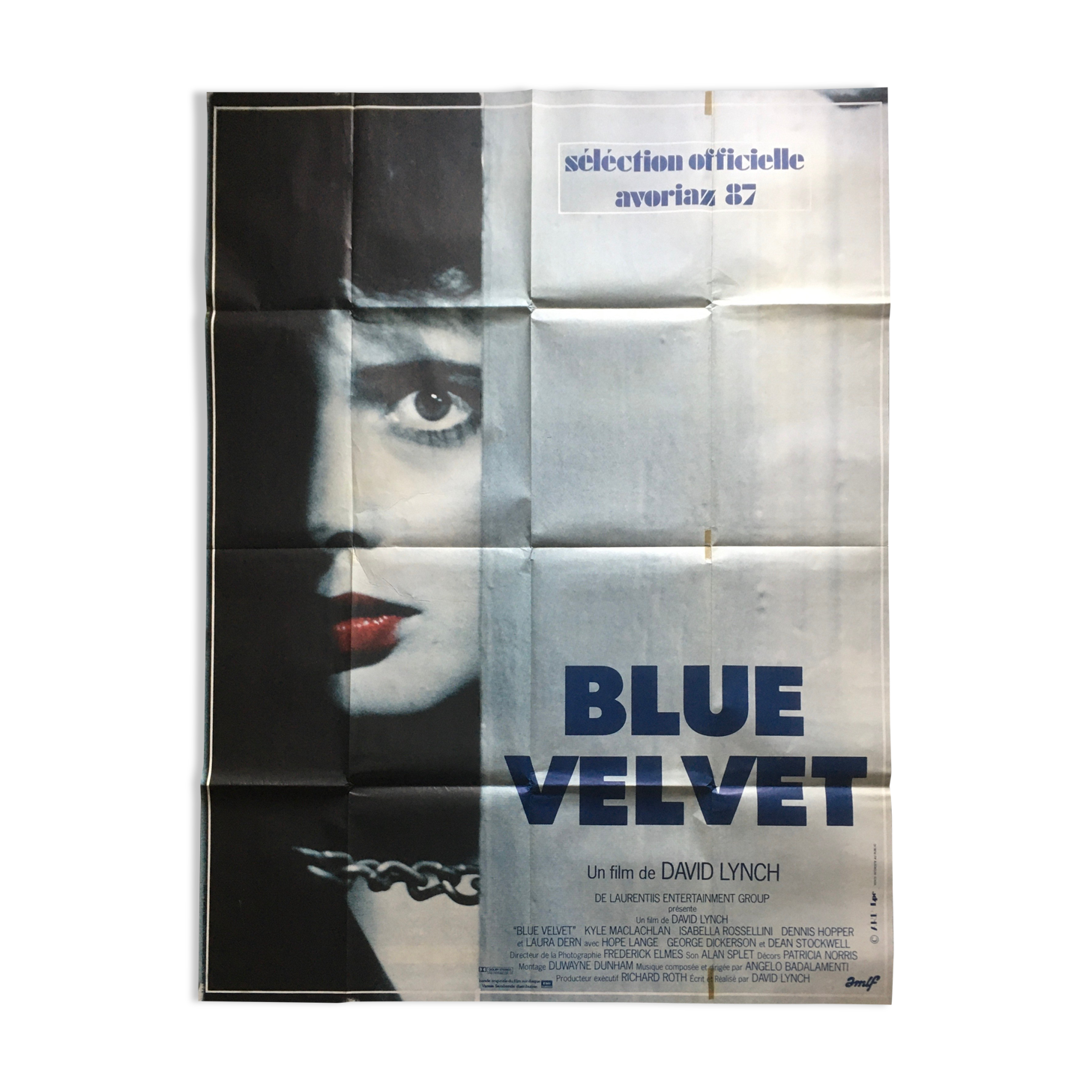 Blue Velvet - Affiche originale - 1986