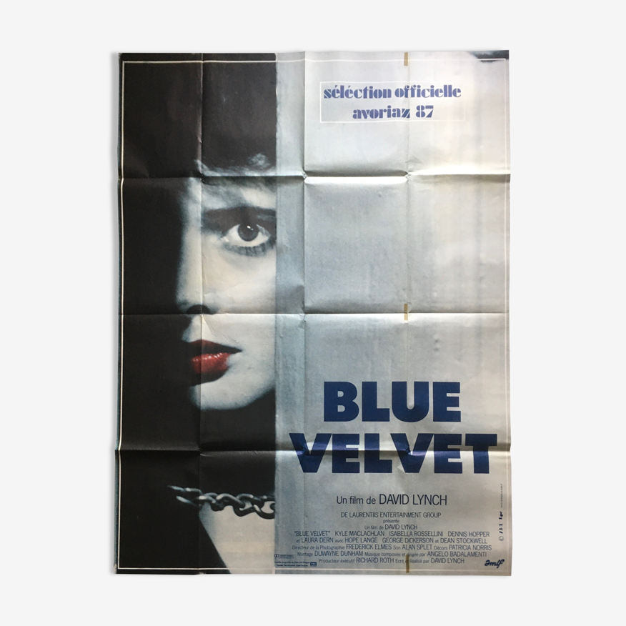 Blue Velvet - Original French poster - 1986 | Selency