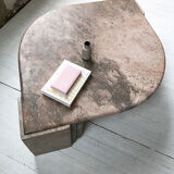 Roche Bobois pink marble table