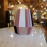 Table lamp woven in cotton thread