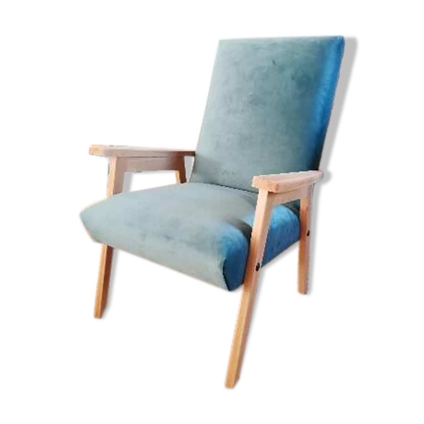 Renovated Scandinavian armchair