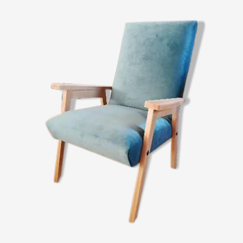 Fauteuil scandinave rénové