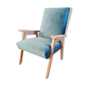 fauteuil scandinave rénové