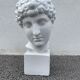 Buste Hermes en plâtre sur socle