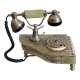 Old marble telephone