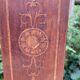 Wooden and cane office chair